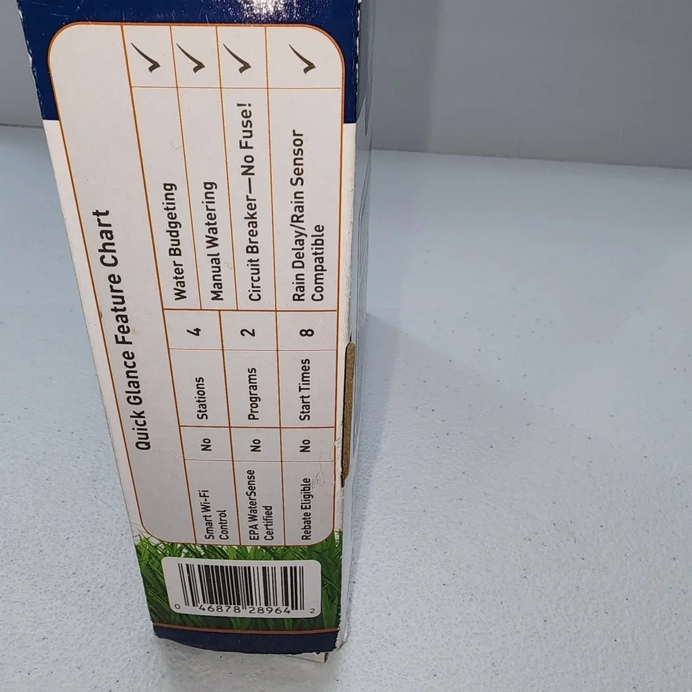 Orbit Easy Dial Sprinkler Timer 4 Station In Box. Works